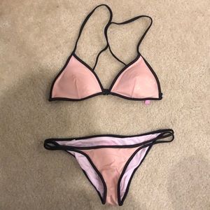 Victoria’s Secret Pink Shimmer Triangle Bikini